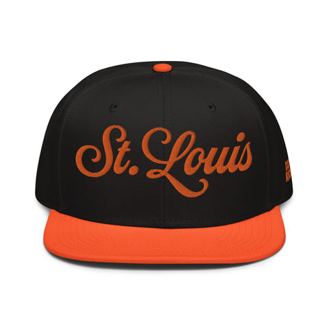 TatumKicks — St. Louis Snapback Black/Orange